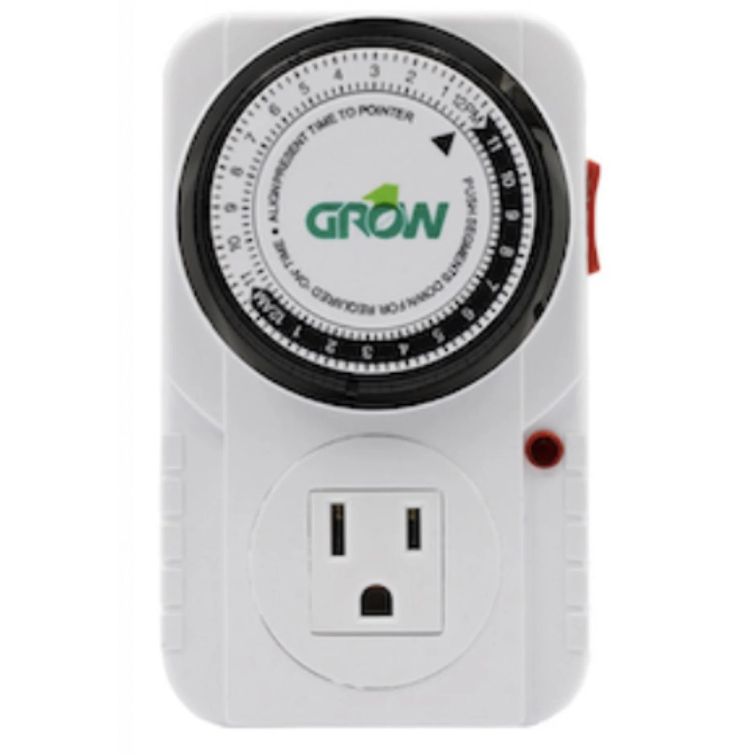 120V Single Outlet Mechanical Timer